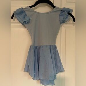 Girl's Arshiner Cinderella Inspired Dance Leotard With Sequins - Size 130